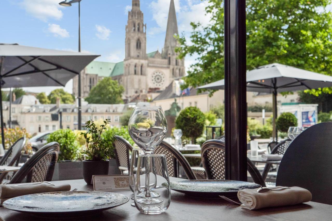 Le Boeuf Couronne - Hotel & Restaurant Chartres- Logis Hotels 外观 照片