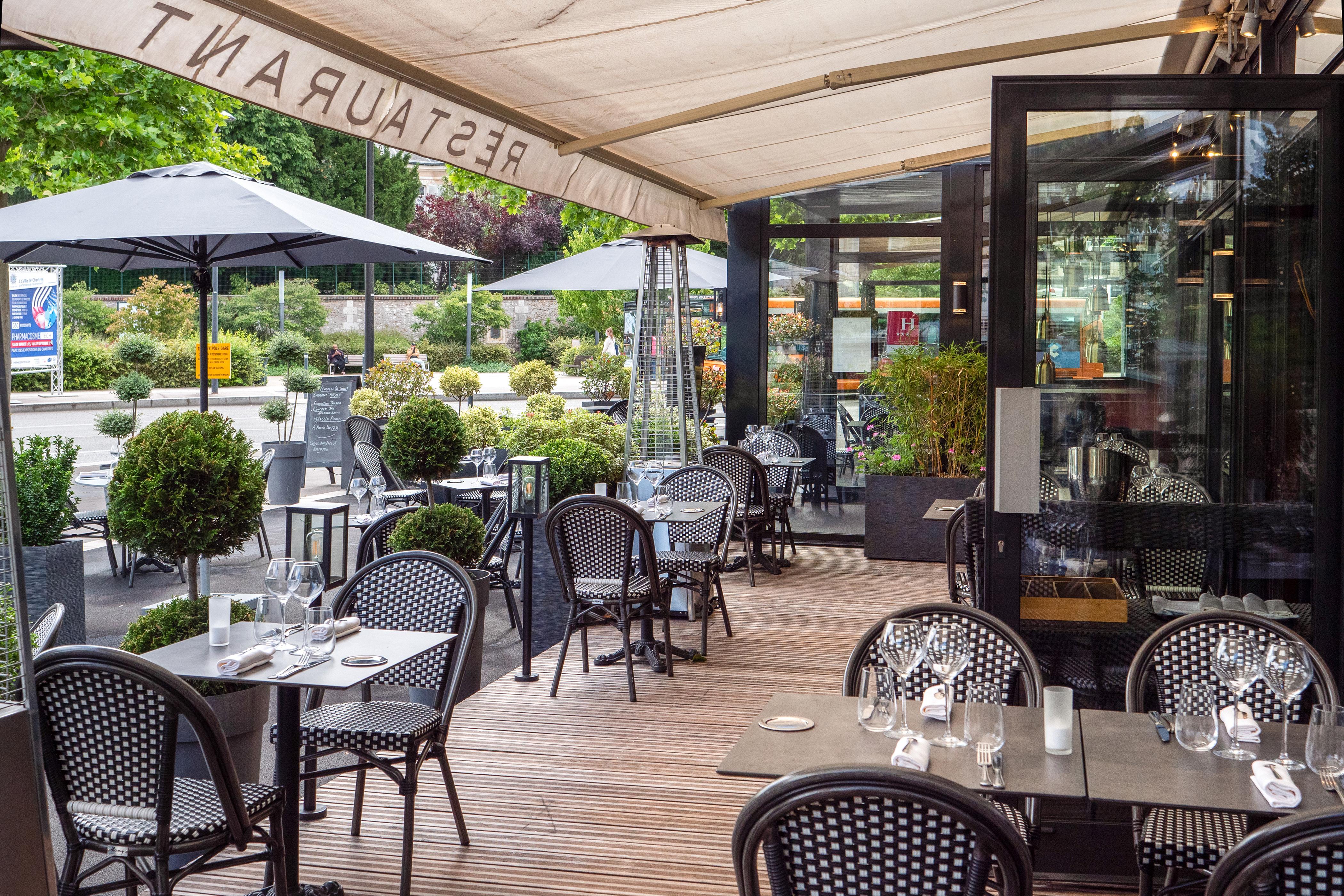 Le Boeuf Couronne - Hotel & Restaurant Chartres- Logis Hotels 外观 照片